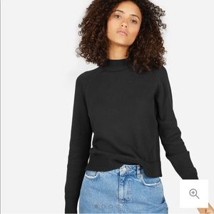 Everlane The Cotton Mockneck Crop